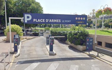 Parking Place d’Armes dans le centre de Toulon